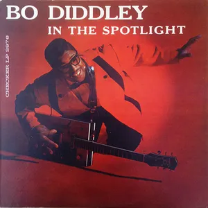 Bo Diddely in the spotlight